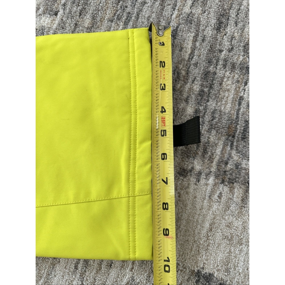 Spyder Pants Women Neon Sz 4 Insulated Multi-Zip Winter Snow Button Snap Poly - Picture 9 of 12